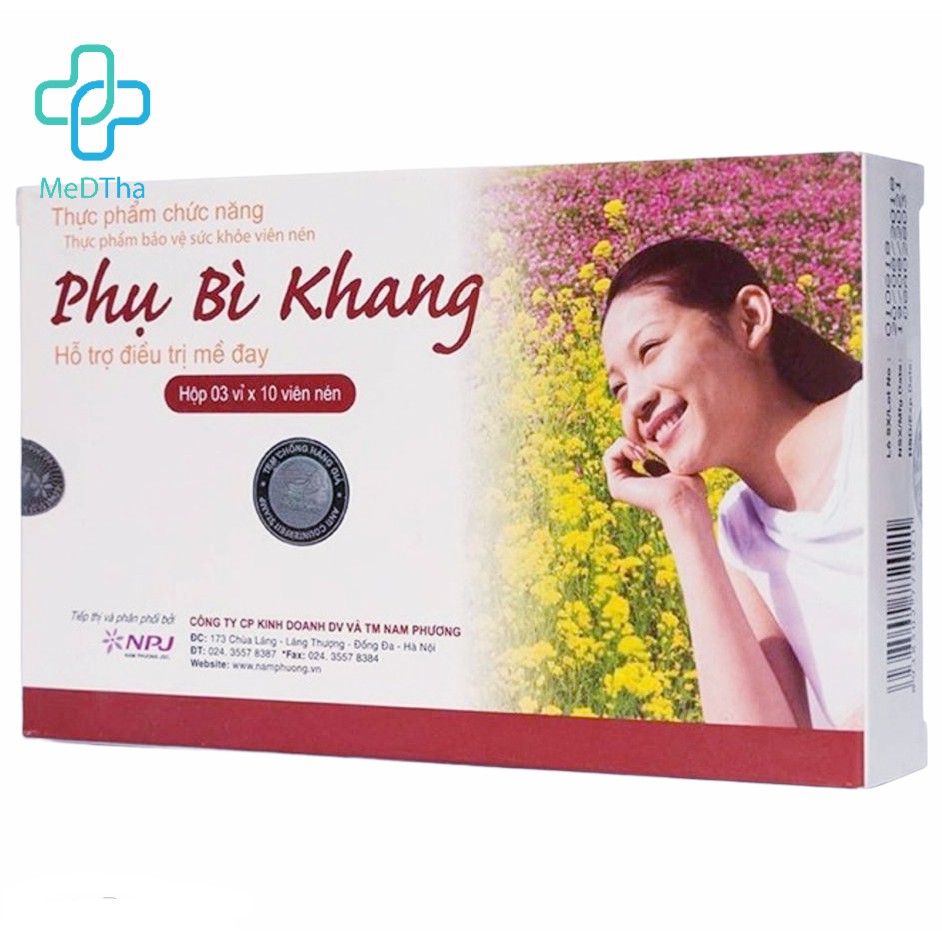 Phụ Bì Khang - Hỗ trợ Giảm Mề Đay, Mẩn Ngứa, Dị Ứng, Thanh Nhiệt, Mát Gan, Tăng cường Miễn Dịch (Hộp 30v) [Chính Hãng]