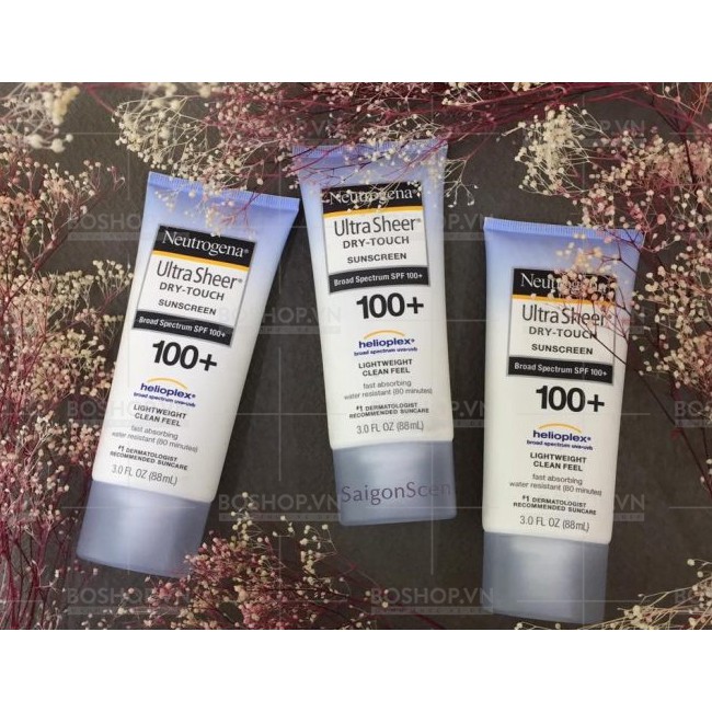 Kem chống nắng Ultra Sheer Dry touch Neutrogena SPF 100+ - 88 ml