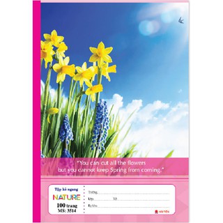 SỔ NATURE A5 100 - 140 - 200 TRANG