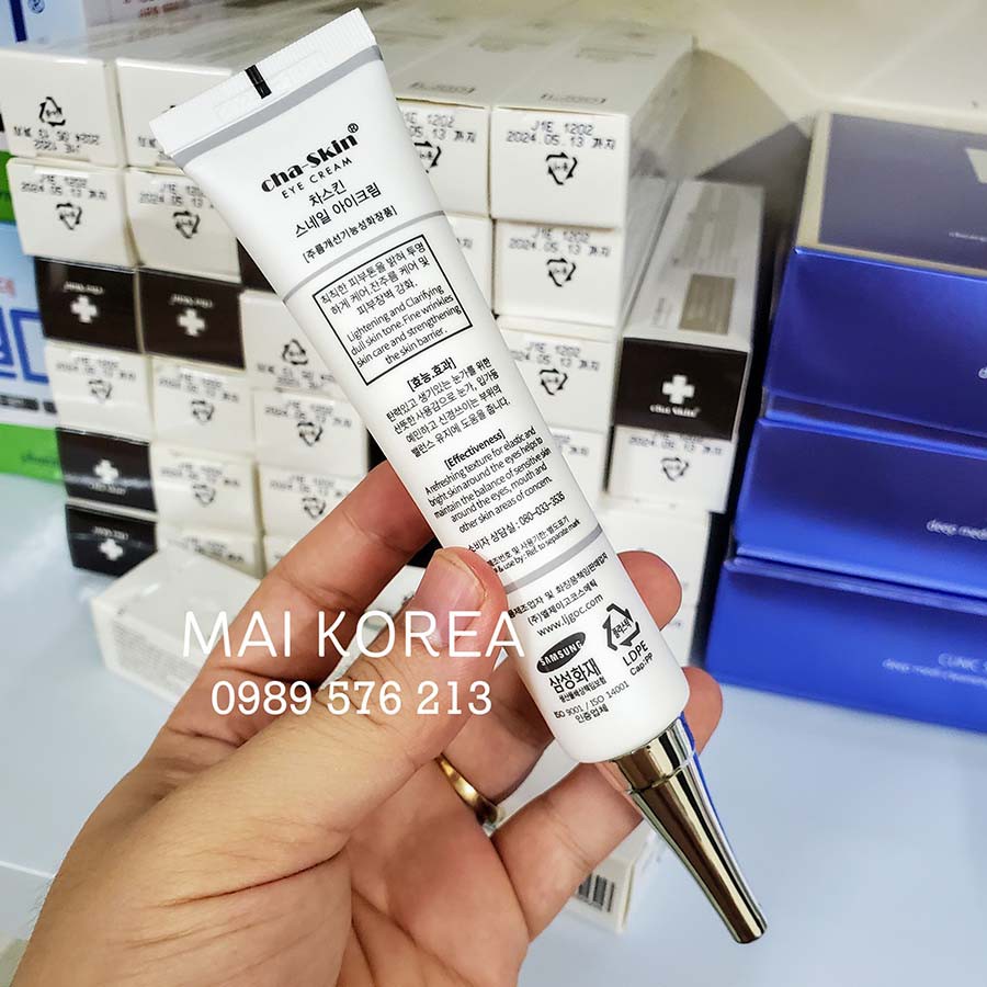 Kem mắt ốc sên Cha skin LJGO Hàn Quốc 40ml hãng sale khủng | BigBuy360 - bigbuy360.vn