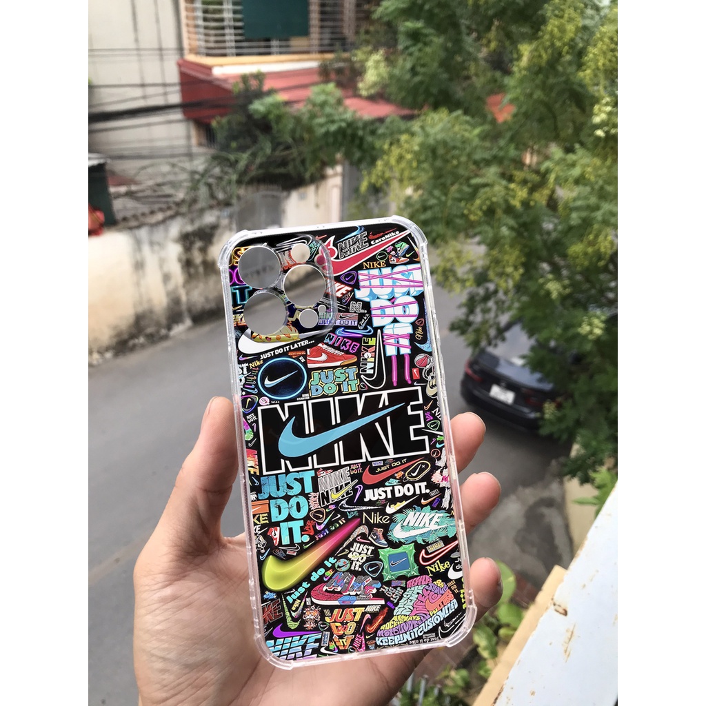 Ốp lưng iphone nike just do it chống sốc viền vuông cho iphone 15 14 13 11 12 pro max plus mini x r s max 7 8 plus