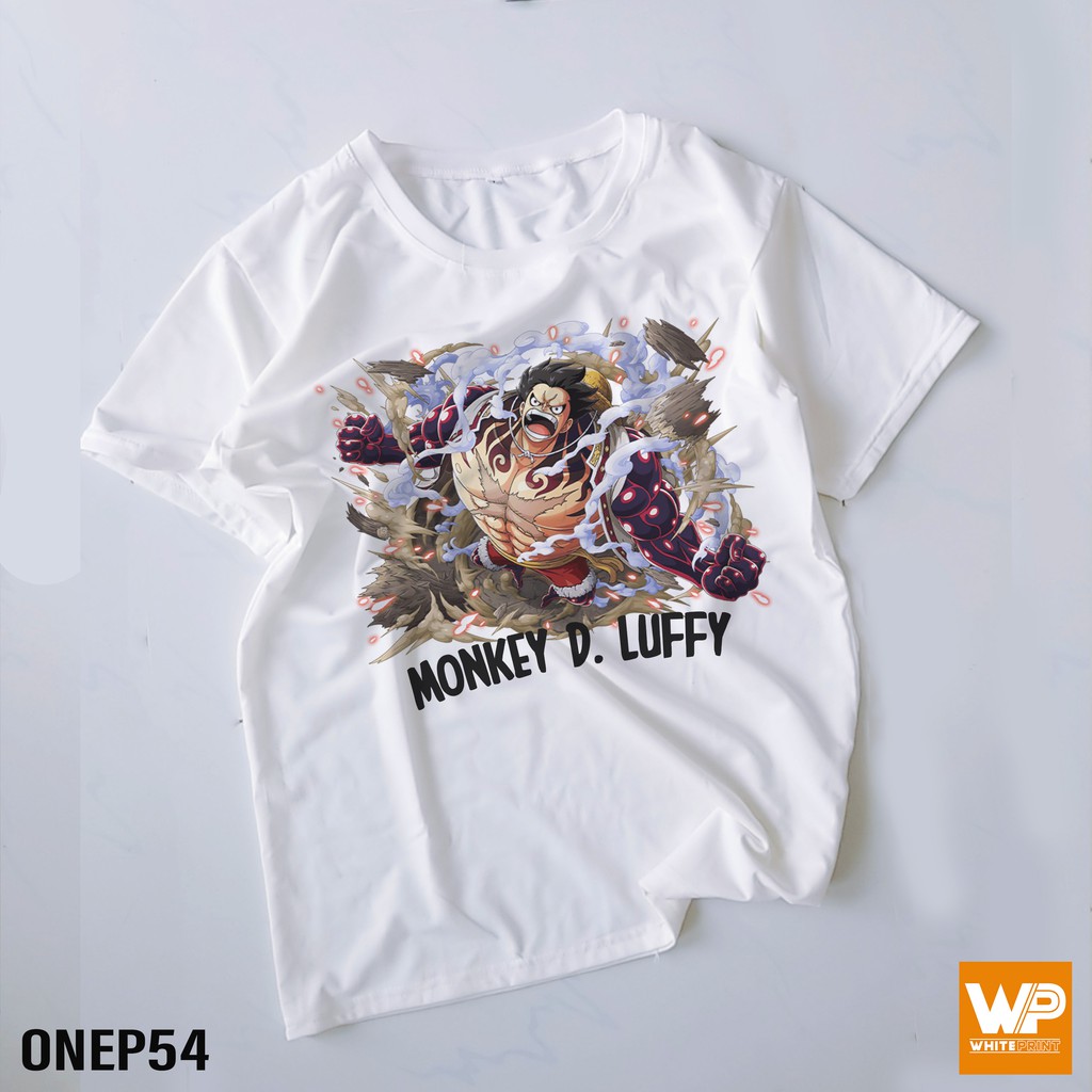 Áo thun unisex manga hình One Piece Đảo hải tặc Mũ rơm Luffy _Form đẹp vải co dãn tốt cực mịn mát