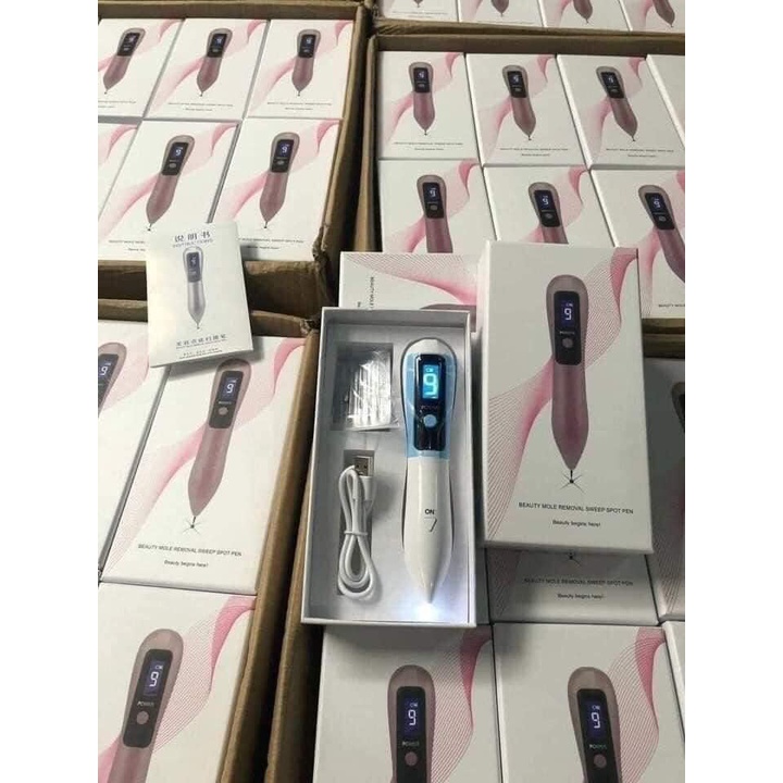 Máy đốt nốt ruồi 9 cấp độ (freeship)