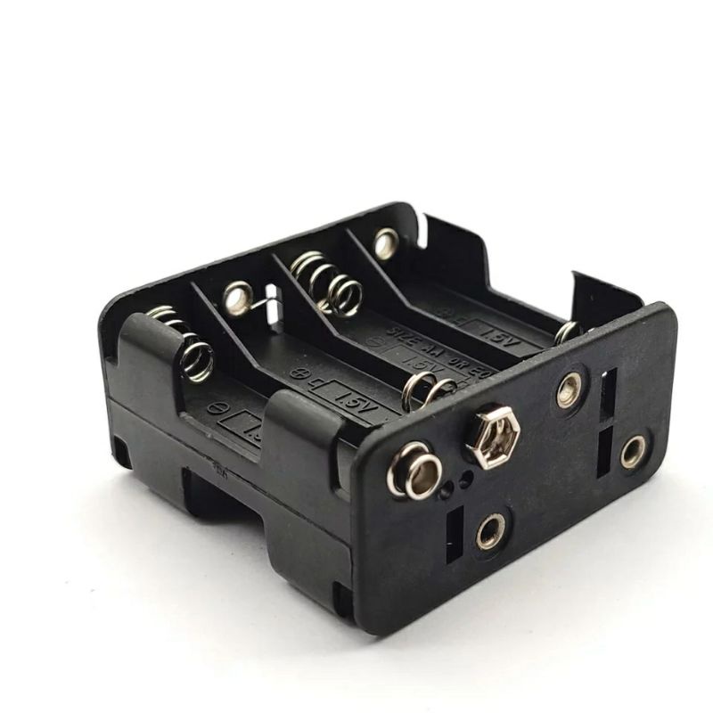 Đế pin AA 12V cho camera, bộ phát wifi khi mất điện