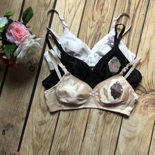 Áo ngực không gọng không mút chất vải thun bóng size to từ 38-42 “9698”