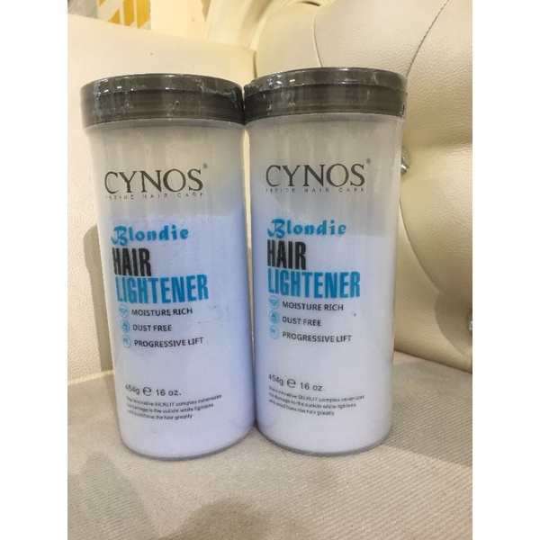 Bột Tẩy Cynos không rát da đầu 1 đập lên tông 9-10,tẩy chuyên salon