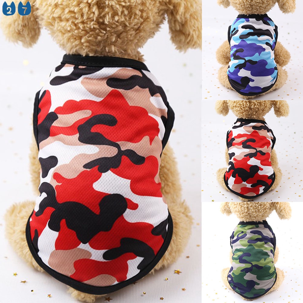 Áo Lưới Họa Tiết Rằn Ri Cho Thú Cưng - Size Xs-2Xl