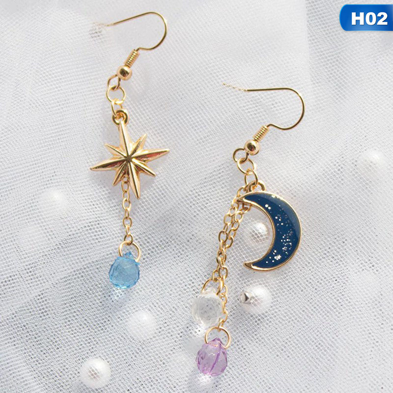 Bông Tai Dạng Dài Tua Rua Hình Bướm