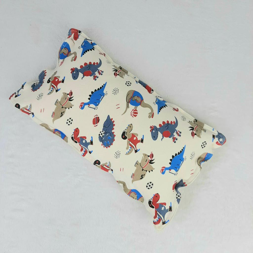 Gối nằm em bé, gối trẻ em siêu mềm KIMHOME 22x40cm cho bé 0 đến 1 tuổi.