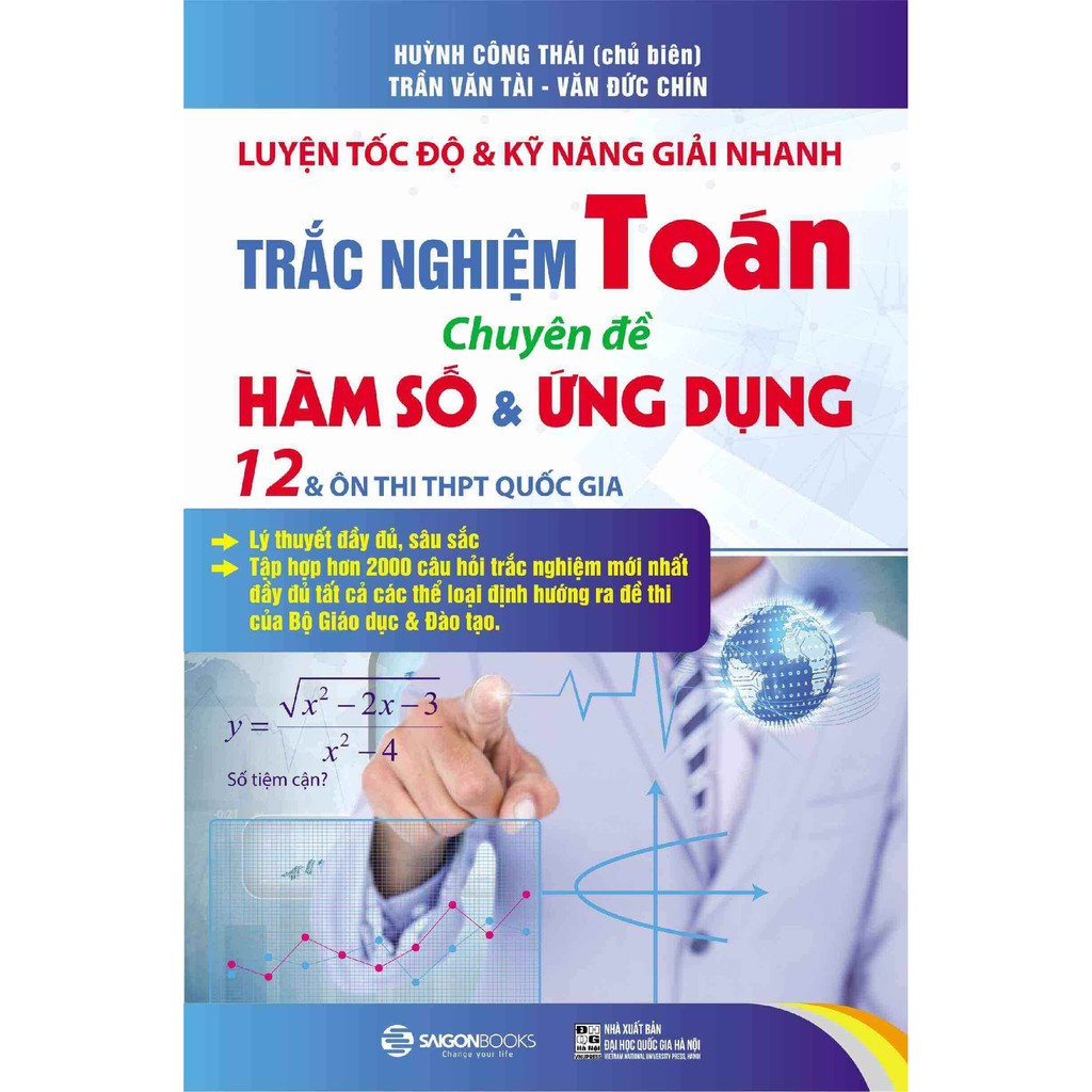 Sách - Luyện tốc độ & kỹ năng giải nhanh trắc nghiệm Toán - Hàm số & Ứng dụng 12