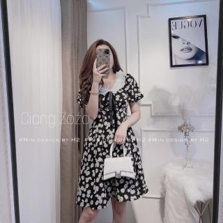 Váy cổ ren tiêu thư