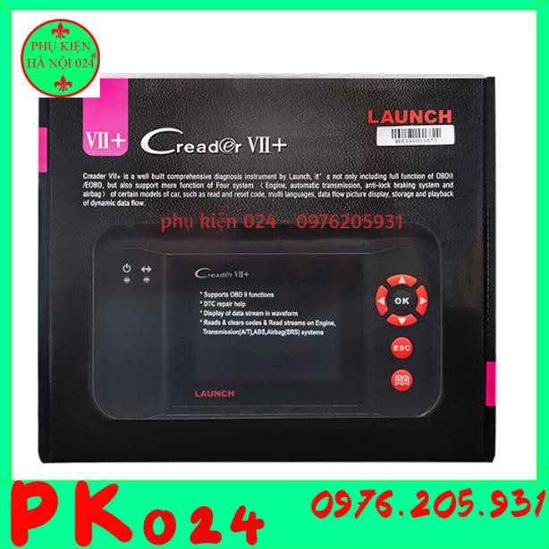 Bộ Thiết Bị Đọc Lỗi Ô Tô X431 Creader VII + CRP123 Đọc Thẻ Mã 7 Thế Hệ