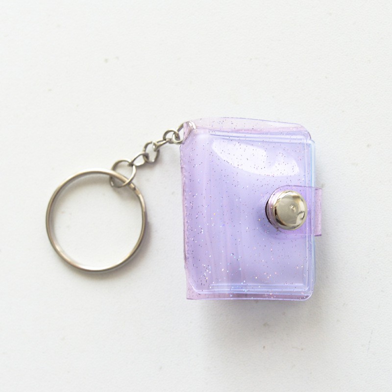 Móc khóa album mini độc đáo treo balo/cặp sách, treo khóa ô tô/xe máy