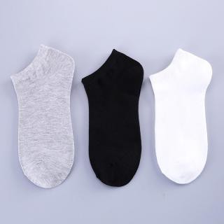 COMBO 3 ĐÔI TẤT CỔ THẤP BASIC THOÁNG KHÍ - GIN STORE