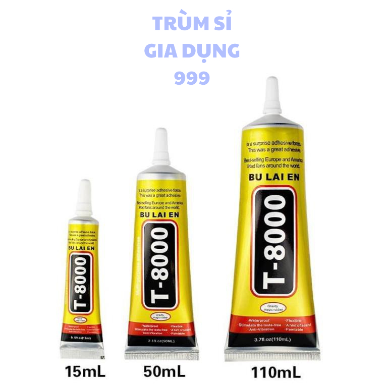 Keo dán đa năng T-8000 dung tích 110ml tiện dụng