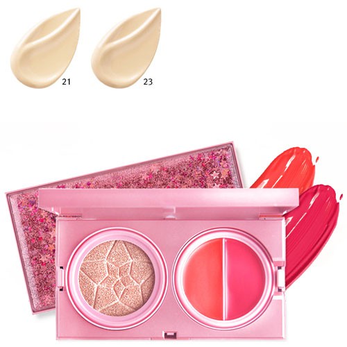 Hộp Phấn Nền Và Son Rire Lucent Star Cushion Thanh lý date cận | BigBuy360 - bigbuy360.vn