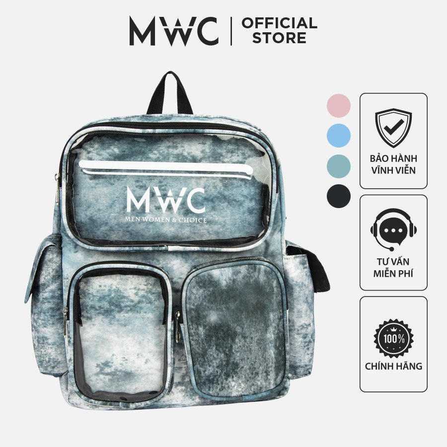 Balô MWC 1150 - Balo Nam Nữ Chống Nước Đựng Đồ Dùng Cá Nhân Siêu Tiện Ích Rẻ Bền Đẹp