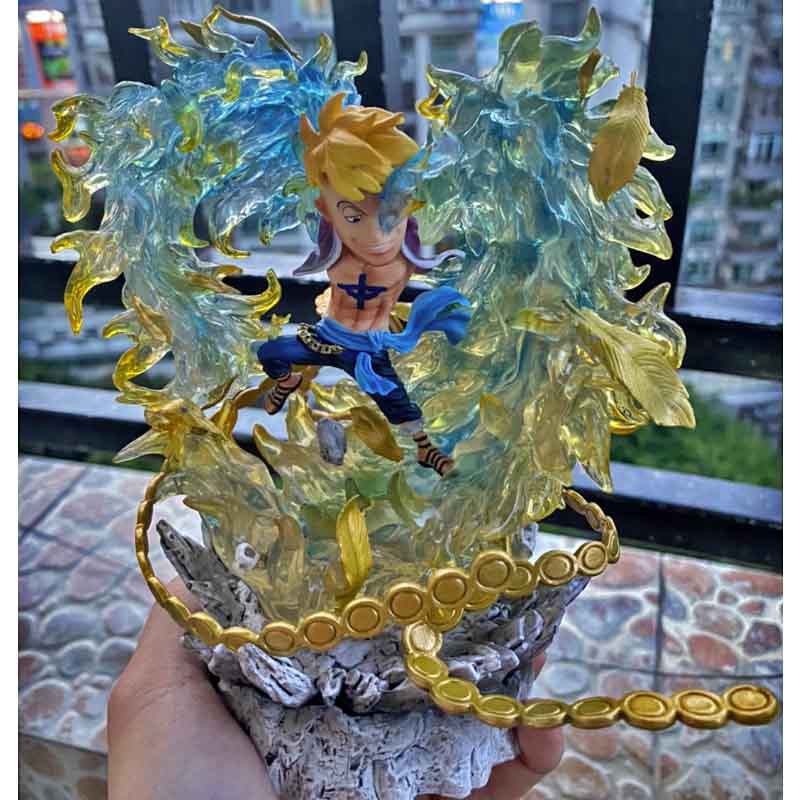 Mô hình Marco phượng hoàng chibi effect resin cao 18cm - One piece