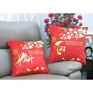Gối tựa sofa chất liệu vải lụa cao cấp