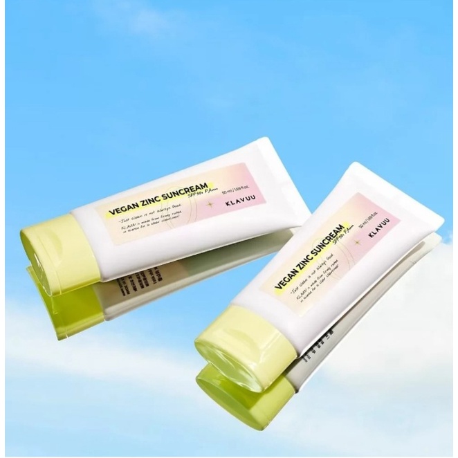 Kem chống nắng vật lý thuần chay KLAVUU VEGAN ZINC SUNCREAM