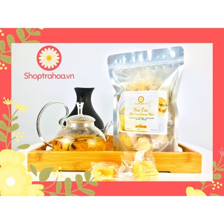 [HÀNG CAO CẤP] Trà Hoa Cúc Đường Phèn 500G Thải Độc, Thanh Nhiệt, Ngủ Ngon