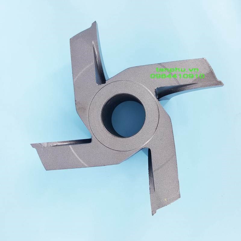 MŨI PHAY TUPY 4 CÁNH BO CỘT TRÒN ĐƯỜNG KÍNH 70MM_R35