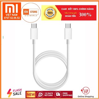 Cáp Sạc nhanh TYPE C to TYPE C 100W Xiaomi SJX12ZM Dài 1.5M - Chính Hãng Digiworld