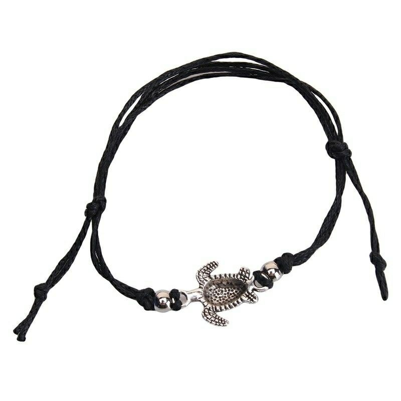 Vòng chân charm rùa biển xinh xắn
