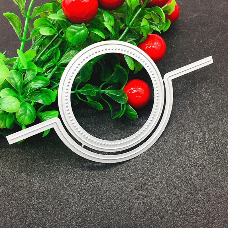 Khuôn Cắt Giấy Làm Từ Kim Loại Hình Trái Tim Trang Trí Scrapbook