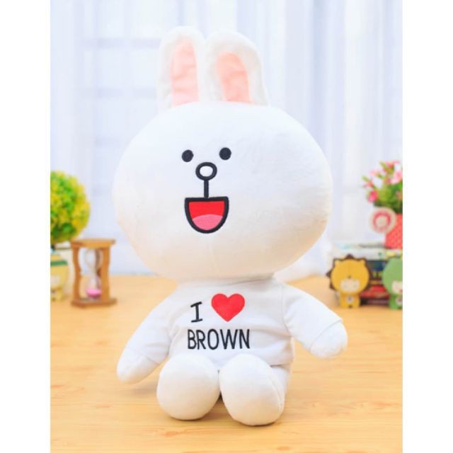 ( Ảnh thật 100%) Gấu bông Thỏ cony 40cm đáng yêu ngộ nghĩnh - Riostore