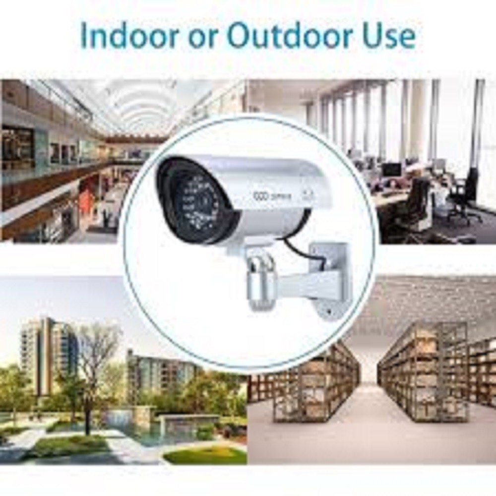 Camera Mô Hình Chống Trộm, có đèn hồng ngoại, 100% như thật