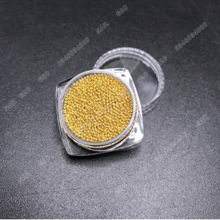 Bi úc  nail trang trí móng vàng bạc