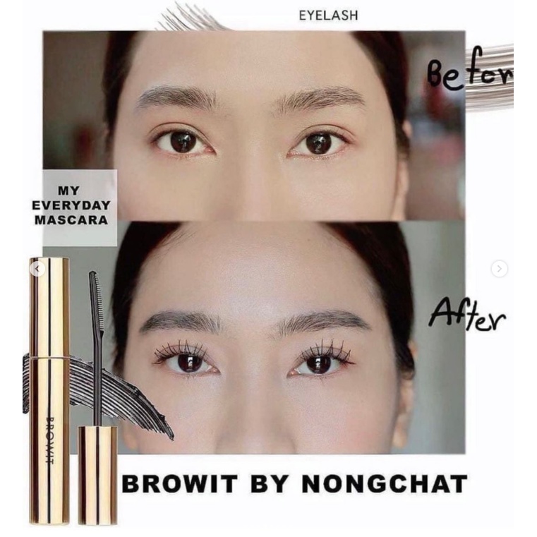Mascara Browit By Nongchat My Everyday Mascara 5.5g - Endless Night