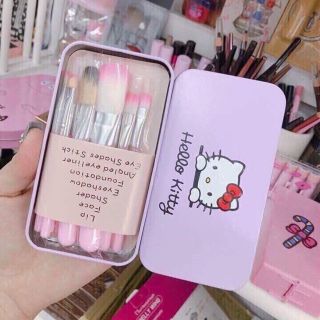 Bộ cọ trang điểm hello kitty - 7 cây
