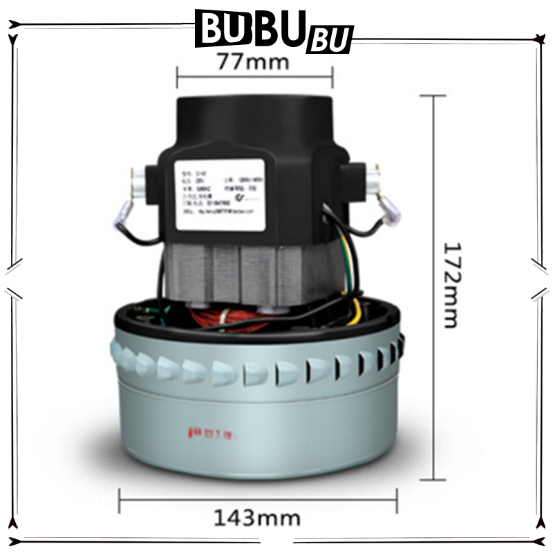[ROOBON]1500W Vacuum Cleaner Replacement Motor for Vacuum Cleaners