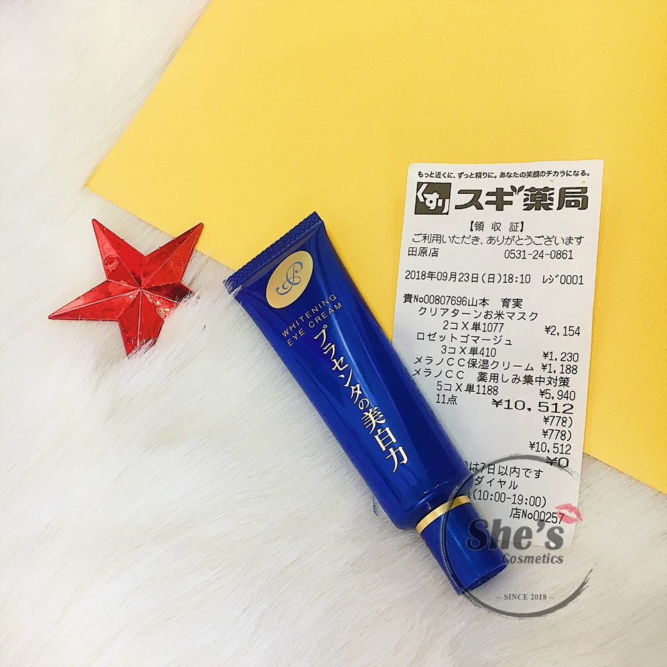 Kem mắt Meishoku Whitening Eye Cream Nhật (Bill ảnh phải) | BigBuy360 - bigbuy360.vn