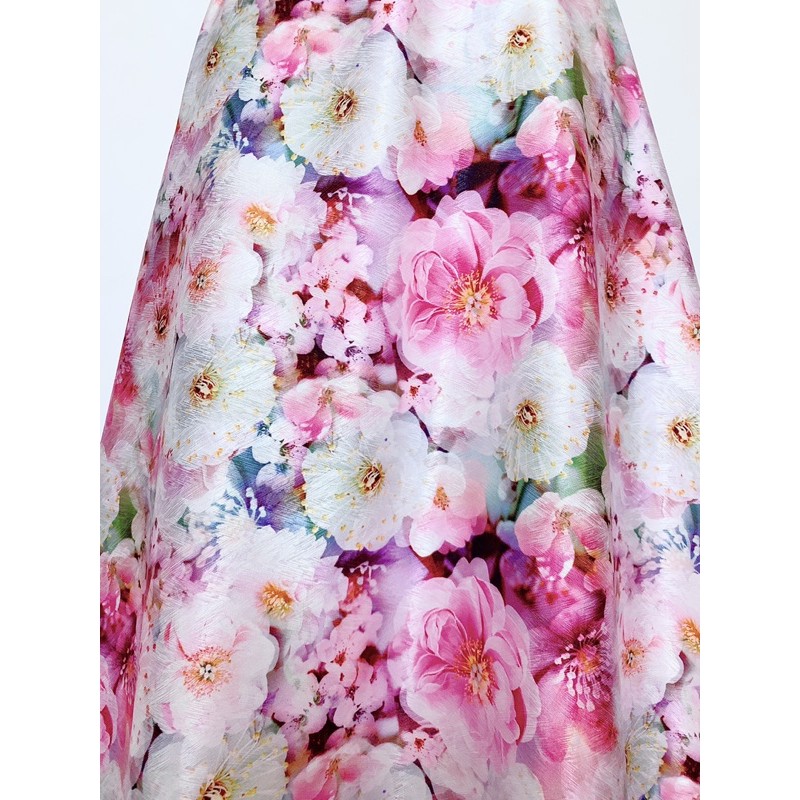 Vải lụa may áo dài, váy, sơ mi, tiệm vải của Hạp, mã 80, lụa vân xương cá chất mềm mịn