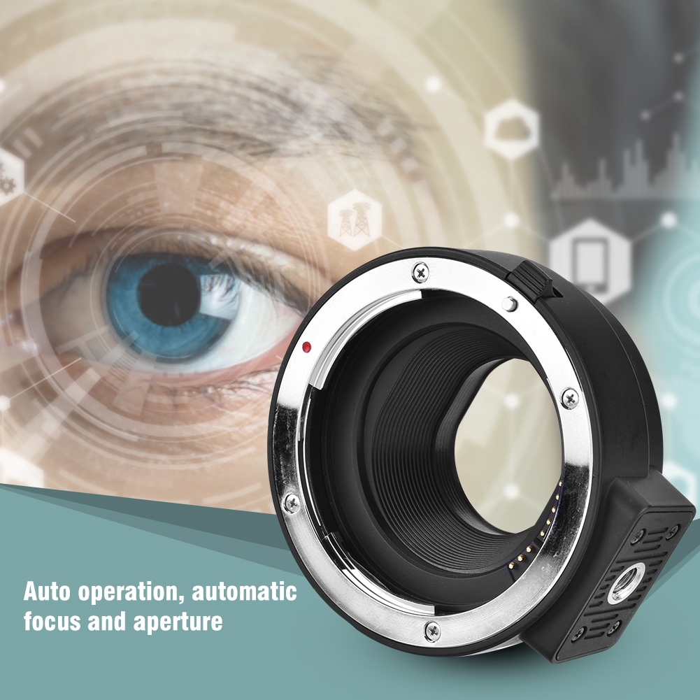 READY STOCK Bộ chuyển đổi ống kính meike EF s-eos m AF cho Canon EF / EF-S Series Lens