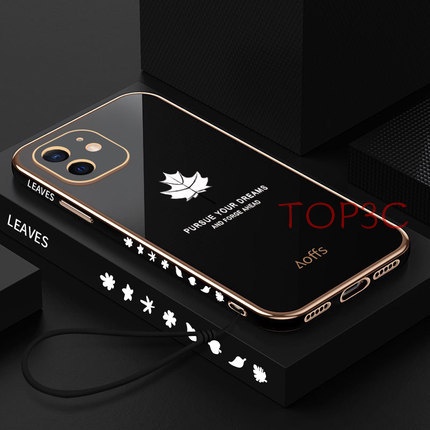 Ốp lưng iPhone 11 ốp lưng iPhone 12 Ốp Điện Thoại Hình Lá Phong Cho iphone 11 13 pro max 12 pro max 11 pro max FY