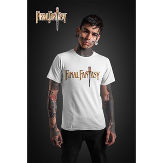 Áo thun Cotton Unisex - Game - Final Fantasy - Biểu tượng trong game Final Fantasy