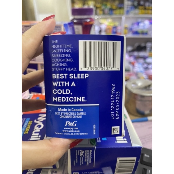 DayQuil and NyQuil Cough, Cold &amp; Flu Relief giảm ho, ha so t, đa u đầu, gi am đau các thể loại