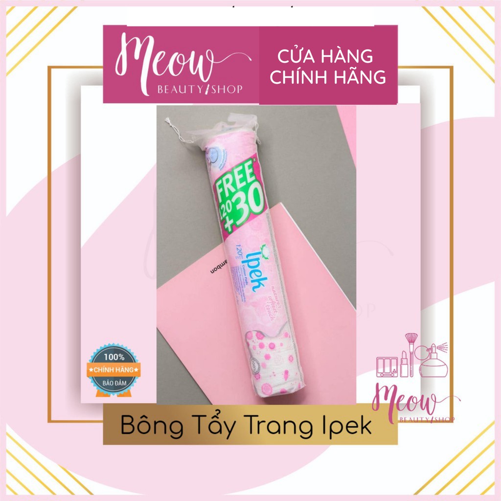 Bông tẩy trang ipek 130-150 miếng