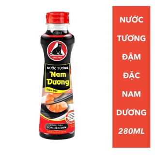 NƯỚC TƯƠNG NAM DƯƠNG CHÍNH HIỆU CON MÈO ĐEN 280ML