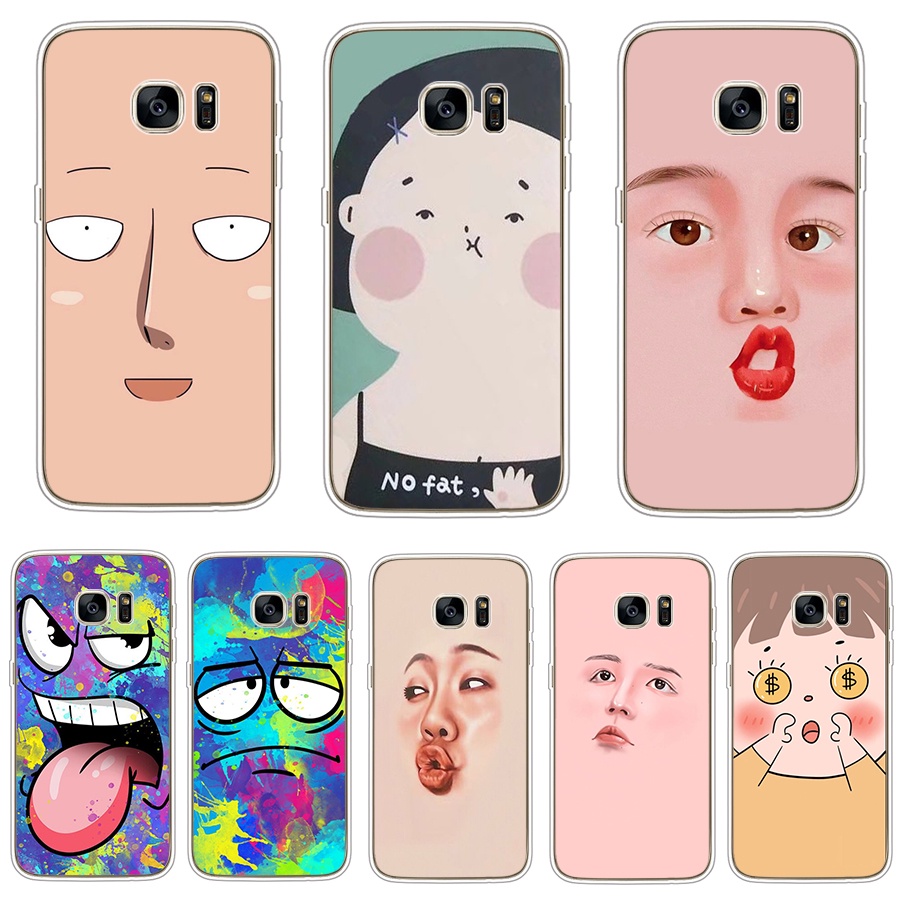 Tpu Ốp Lưng Silicon Mềm Cho Samsung Galaxy S5 S7 S7 edge S8 S8 Plus