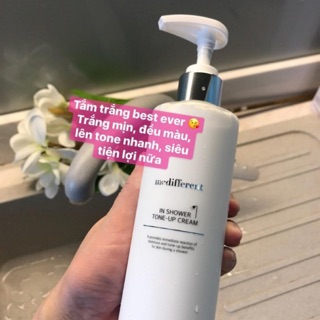 ❤️ sữa tắm truyền trắng ❤️ ☆ medifferent in shower tone- up cream 300ml