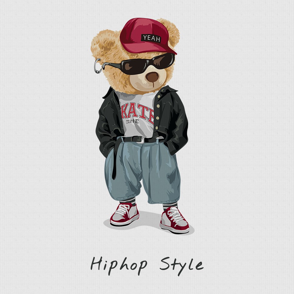 Áo Thun Form Rộng MYO Teddy Hiphop 2657
