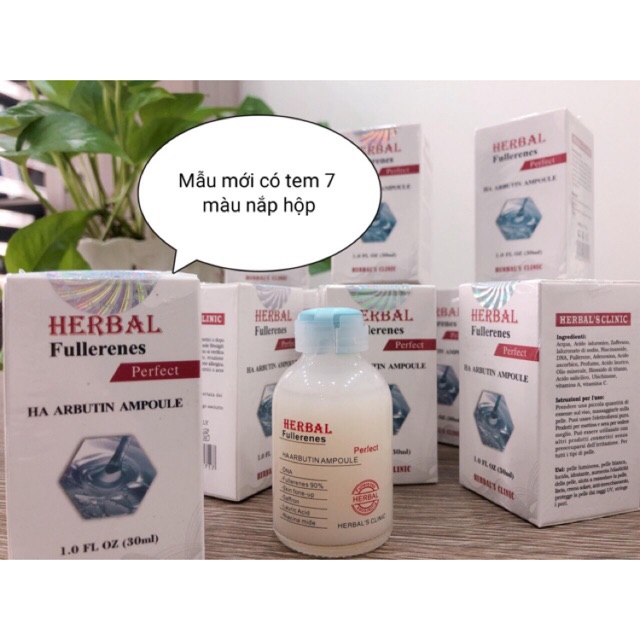 tinh chất Herbal căng bóng trắng da