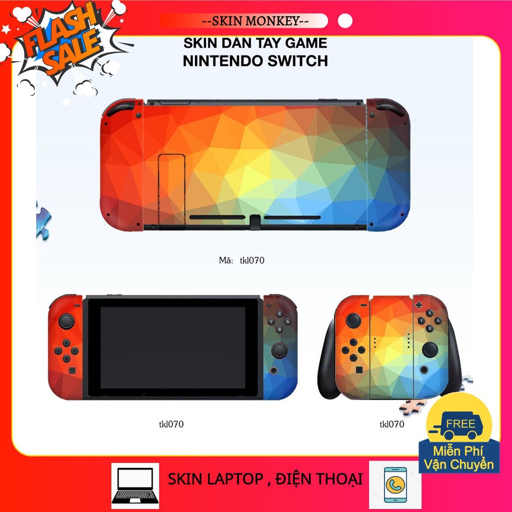 Skin dán máy Nintendo Switch Siêu Đẹp in nhiều mẫu đẹp