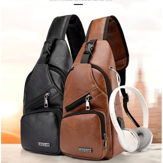 Túi Đeo Chéo Da Nam Thời Trang Cực Chất | BigBuy360 - bigbuy360.vn