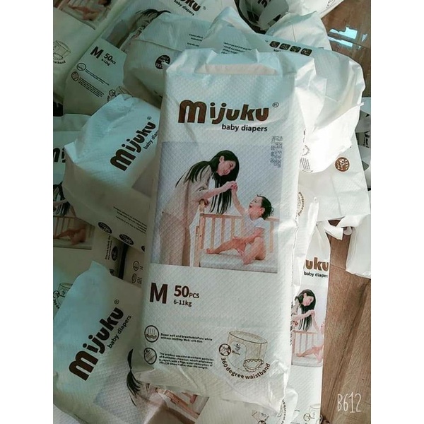 Tã quần MIJUKU Hàng Chính Hãng 100 miếng size M,L,XL,XXL